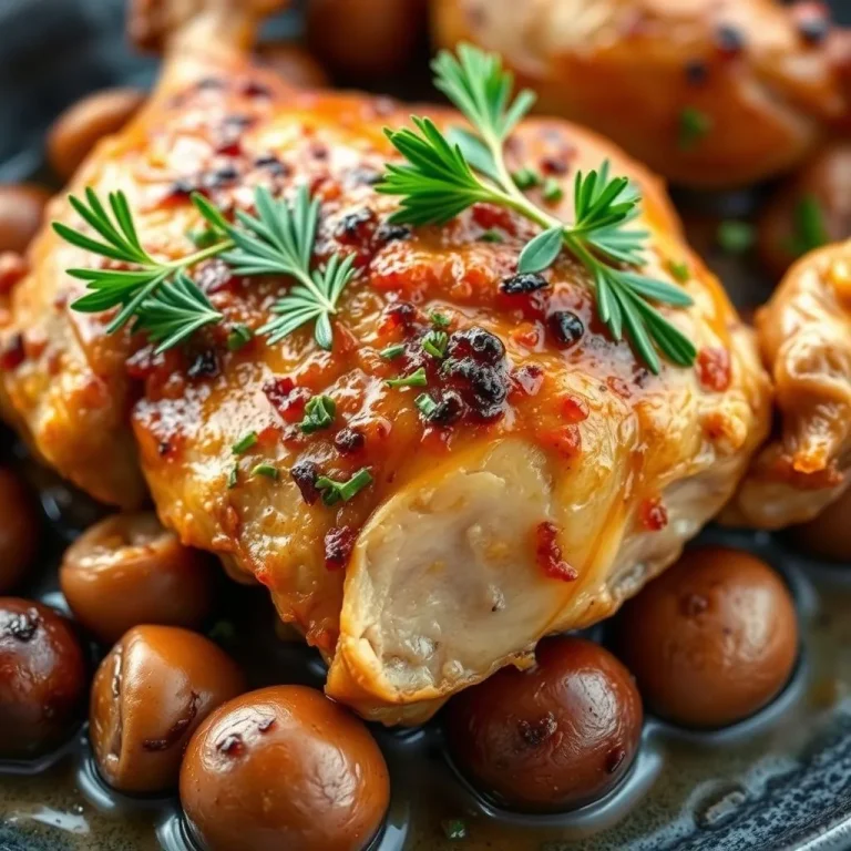 Recette Poulet aux Marrons : Savoureuse et Facile
