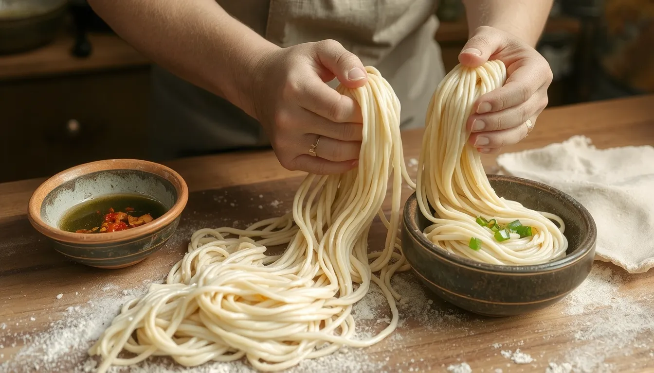 nouilles biang biang recette