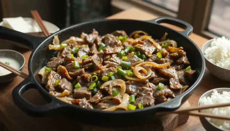 Bœuf aux Oignons Vietnamiens : Recette Authentique au Wok