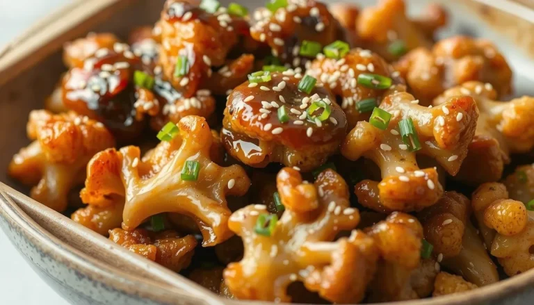 Chou-fleur à la sauce soja : recette simple, caramélisée et savoureuse