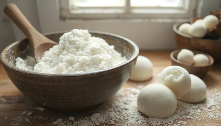 Recettes faciles à la farine de riz gluant : mochi, boules coco et dango