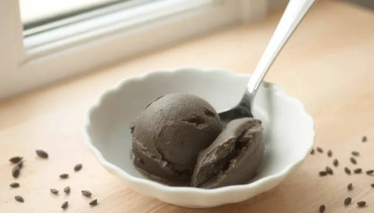 Glace au sésame noir : la recette onctueuse étape par étape