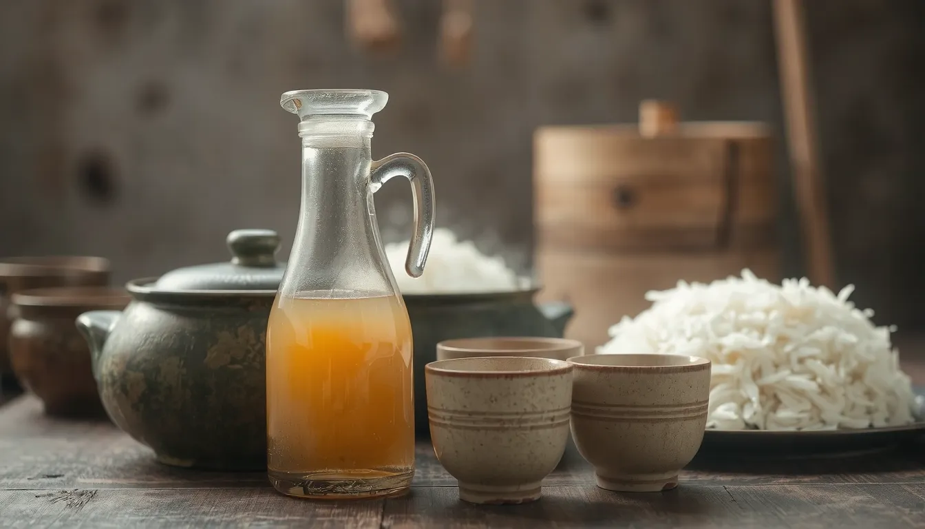 alcool de riz chinois