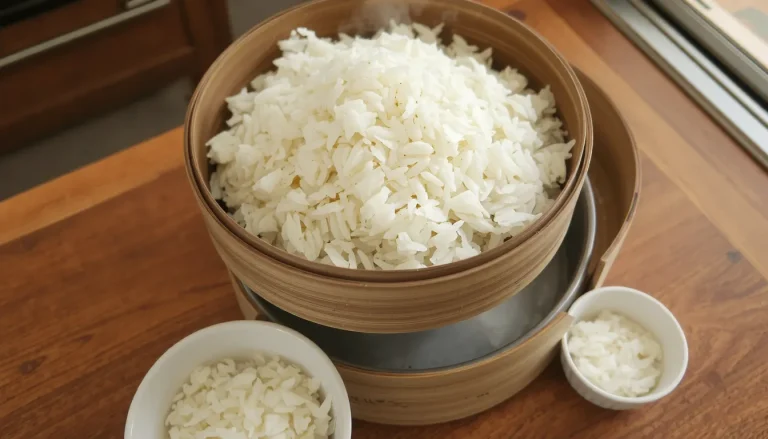 Comment faire cuire du riz gluant : trempage, cuisson vapeur et astuces