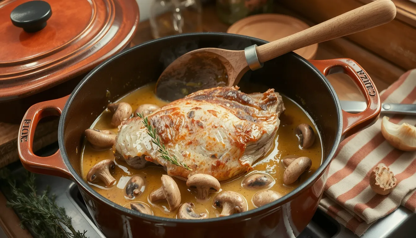 recette filet mignon de porc en cocotte