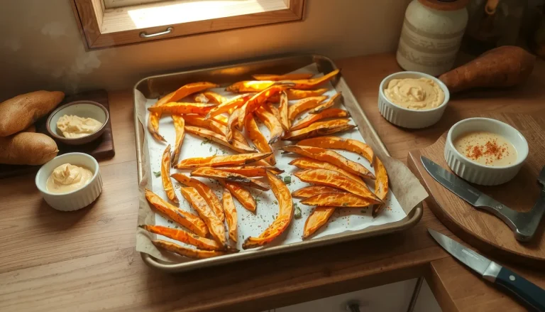 Frites de patates douces au four : la recette croustillante en 50 minutes