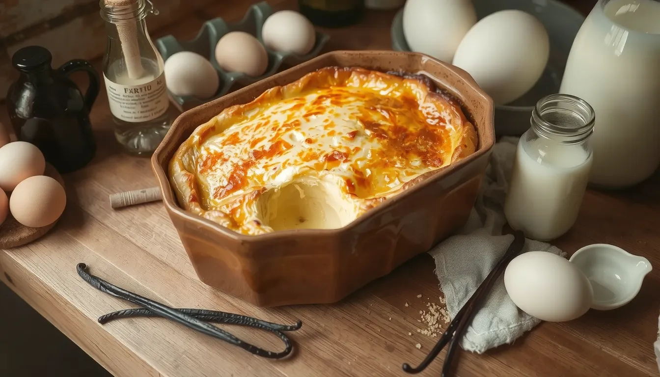 recette oeufs au lait